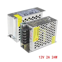 Импульсный источник питания dc12v 2a 24 Вт трансформатор для освещения 220 в 12 В блок питания ac dc силовой трансформатор питания источник тока со