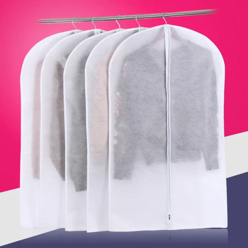

Suit Cover Skirt Dress Jacket Garment Coat Clothes Shirt Travel Bag Carrier Bags Foldable Compressed Organizer Space Saving Seal