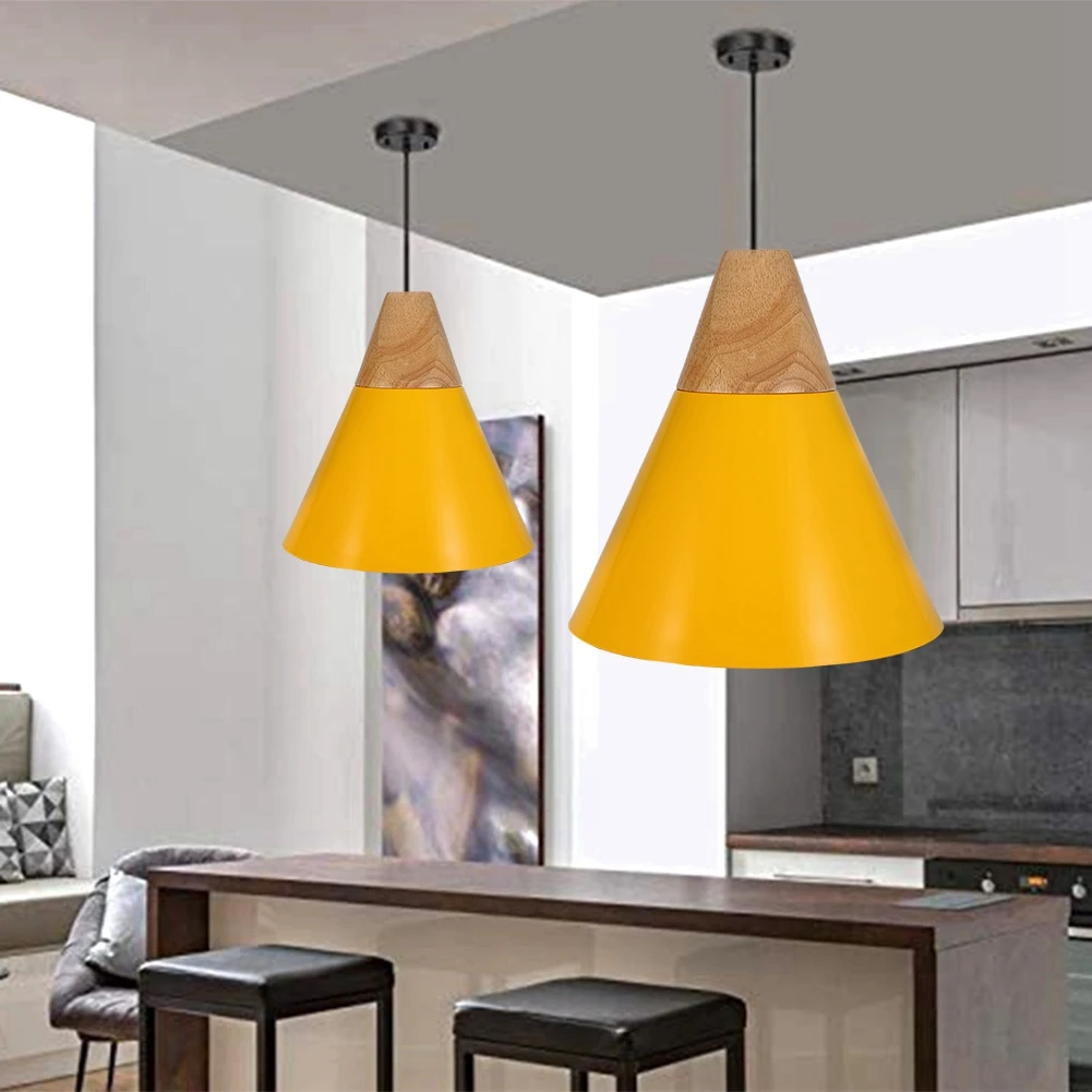 

E27 AC 110-240V Sample Style Pendant Light Modern Lamp Fixture For Study Cafe Bar Hallway lamparas de techo Without light source
