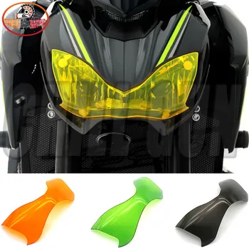 

Motorcycle Accessories ABS Headlight Screen Protective Cover Headlamp Shield For Kawasaki Z900 2017 2018 Z 900 2017-2018 Z-900