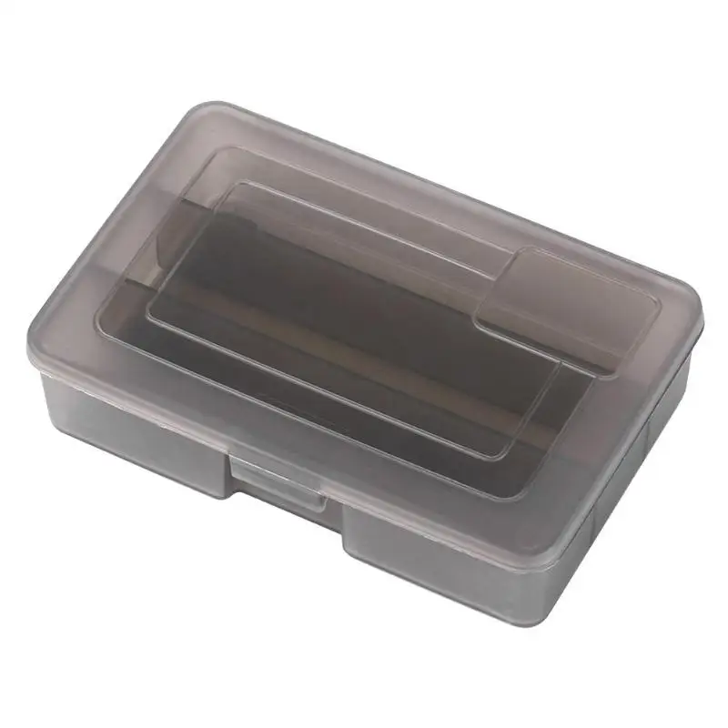 

Plastic 3 Grids Transparent Storage Box Case Fishing Tackle Bait Container
