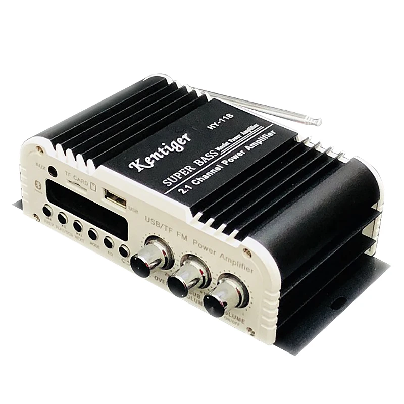 Kentiger-Hy-118 2,1+ 1 4 канала Выход сабвуфер Tf/Usb Fm аудио Мощность усилитель стерео усилитель