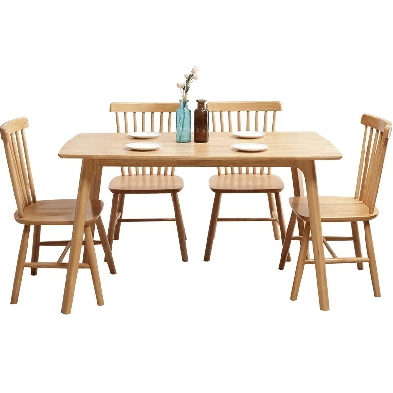 Masa Sandalye Room Tisch Eettafel Comedores Mueble Tavolo Da Pranzo Dinning Set Retro Tablo Bureau Mesa De Jantar Dining Table