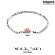 Звенья цепи браслеты Роза скрытые безопасные застежки, новые 925 пробы серебряные модные ювелирные изделия трендовый подарок для мужчин мальчиков женщин девочек