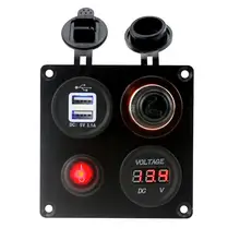 4 в 1 автомобильный прикуриватель для лодки + USB Автомобильное