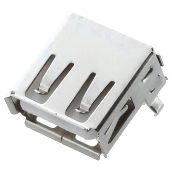 

10pcs USB Type-A Socket 90-Degree Female Connector Jack for Repair
