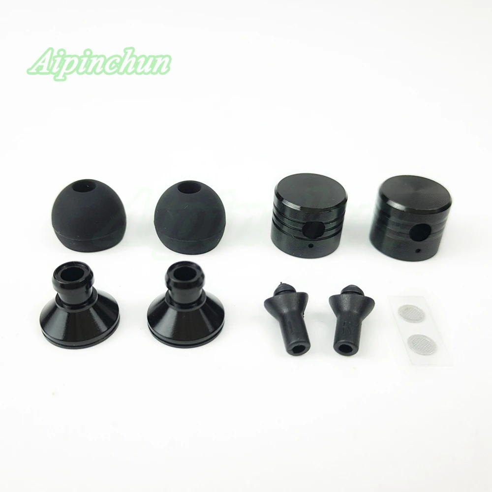 

Aipinchun DIY Parts Black In-Ear Earphone Shell External Housing Case for Size 10mm Speaker Unit