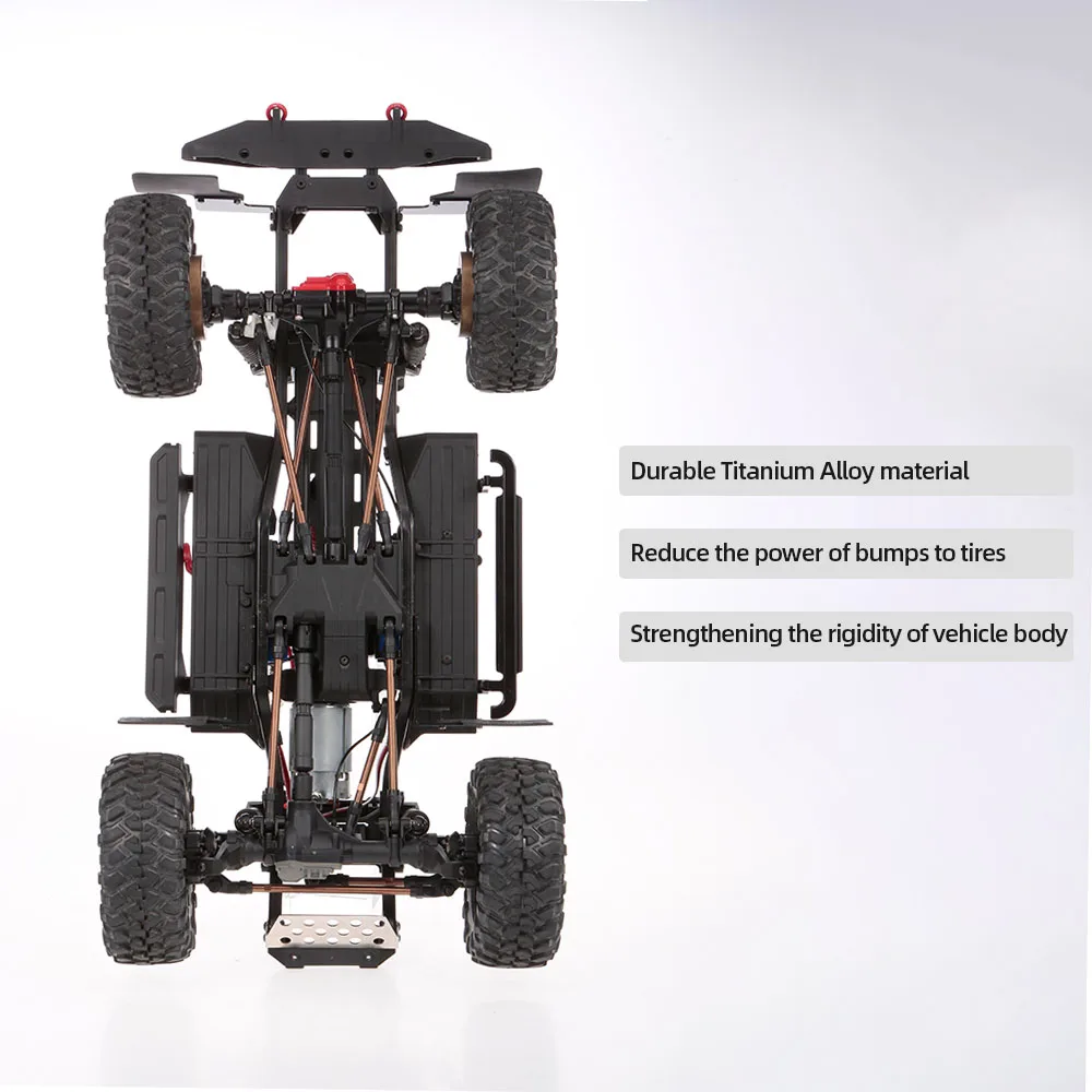 8 шт. тяга из титанового сплава для 1/10 Traxxas TRX 4 RC Гусеничный грузовик внедорожный