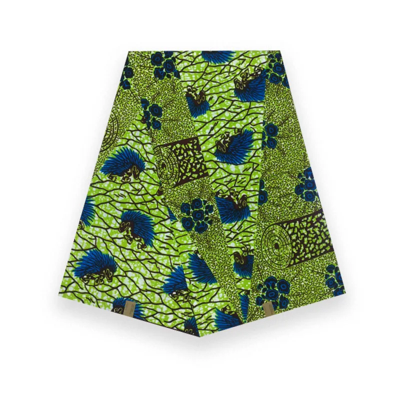 

excellent design hollandais african wax prints fabric super wax in fabric 6 yards/lot guaranteed dutch wax high quality V-L 030