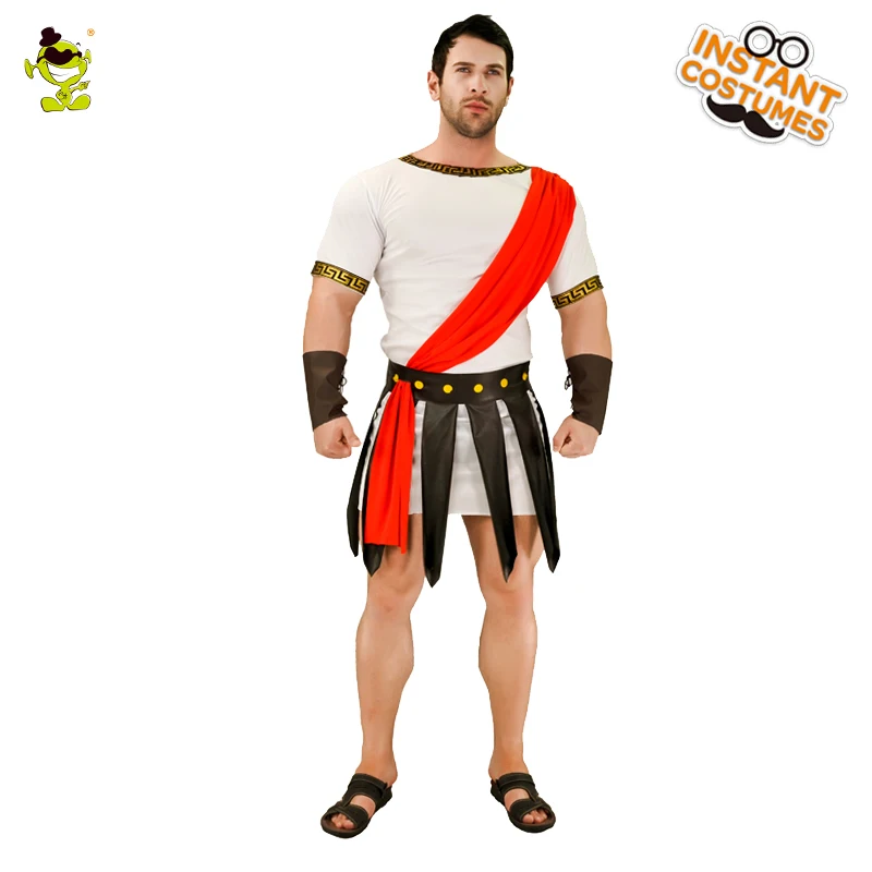 Adult Men's Caesar Costume Performance Halloween&Carnival Party Cosplay