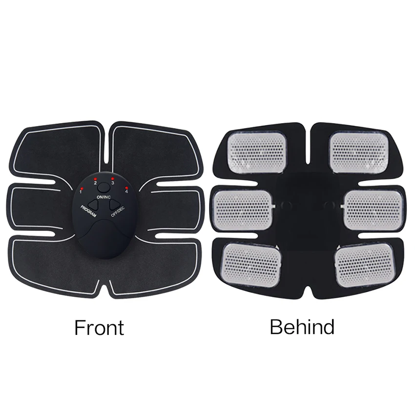 USB Charging Abdominal Machine Electric Muscle Stimulator  EMS Trainer Fitness Weight Loss Body Slimming Massage Device P30