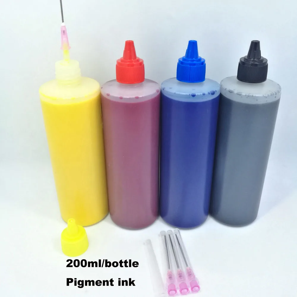 YOTAT 4*200ml Pigment Ink for Brother LC221 LC223 LC227 LC225 LC229 LC663 LC201 LC203 LC207 LC205 LC211 LC213 LC217 LC215 LC22U |