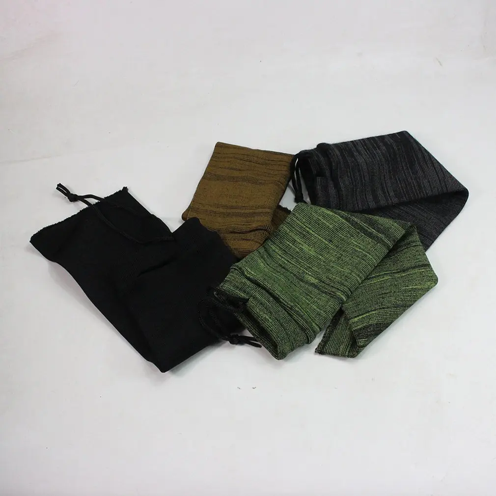 

Knit Polyester Firearm Gun Sock Silicone Treated Hunting Gun Protector Cover Bag Moistureproof Storage Sleeve Cover