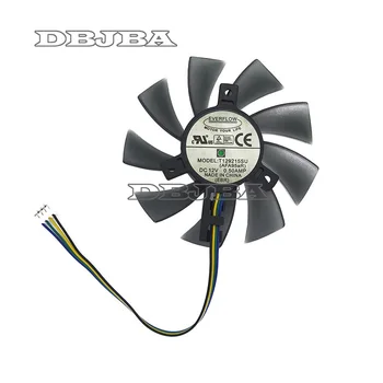 

85MM T129215SU 4Pin Cooling Fan Replace For ASUS GTX 460 560 GTX 960 Mini HD 6790 6870 Graphics Card Cooler Fans