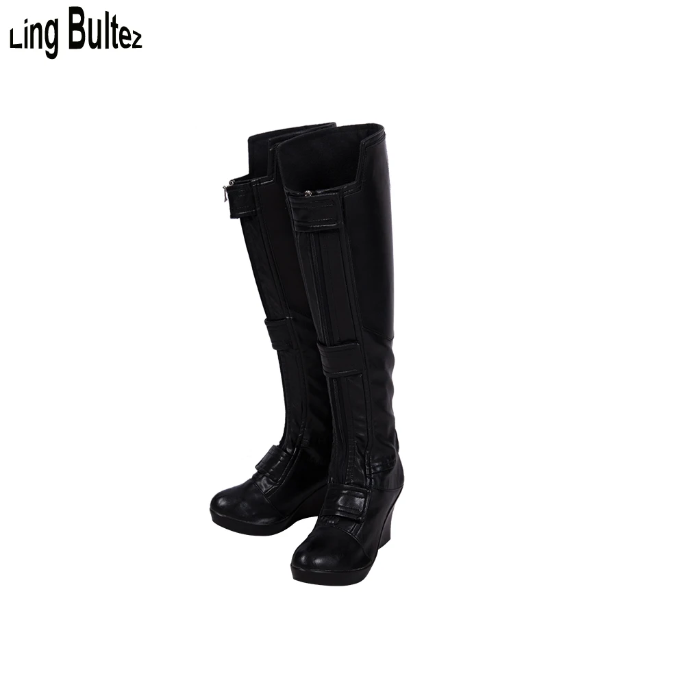Ling Bultez High Quality Avengers Endgame Black Widow Costume Newest Black Widow Cosplay Suit