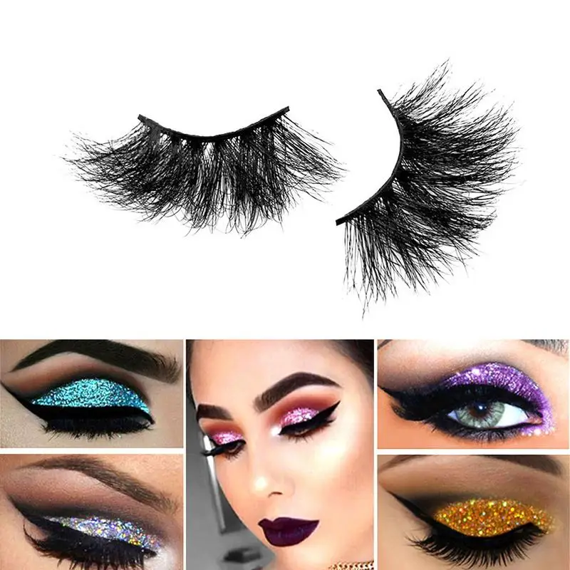 

Fake Eyelashes Grafting Planting False Eyelash Makeup Cosmetics Natural Curling 3D Eyelashes Thick Handmade Makeup Tools