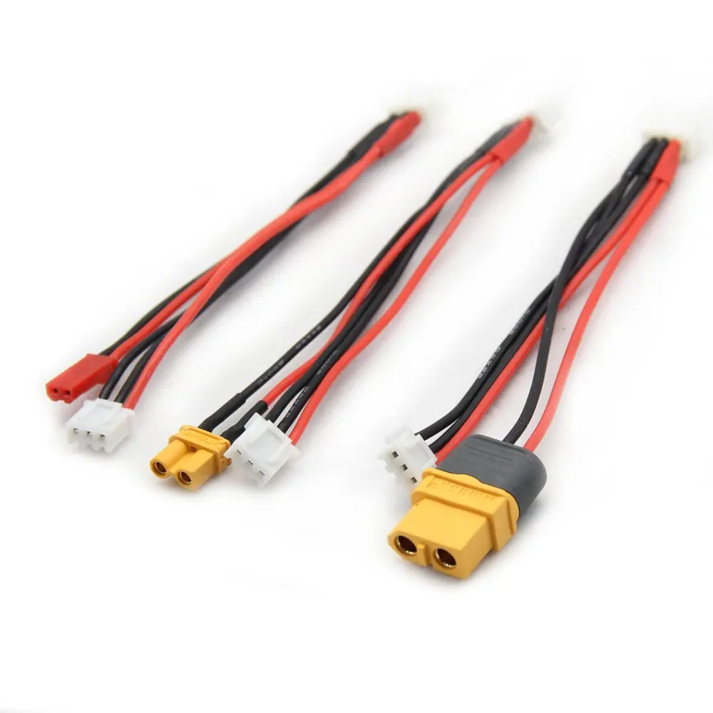 Зарядный кабель ISDT XT60 XT30 JST для Kingkong/LDARC TINY GT7 GT8 2S 380 мАч 1 шт.|Детали и аксессуары| |