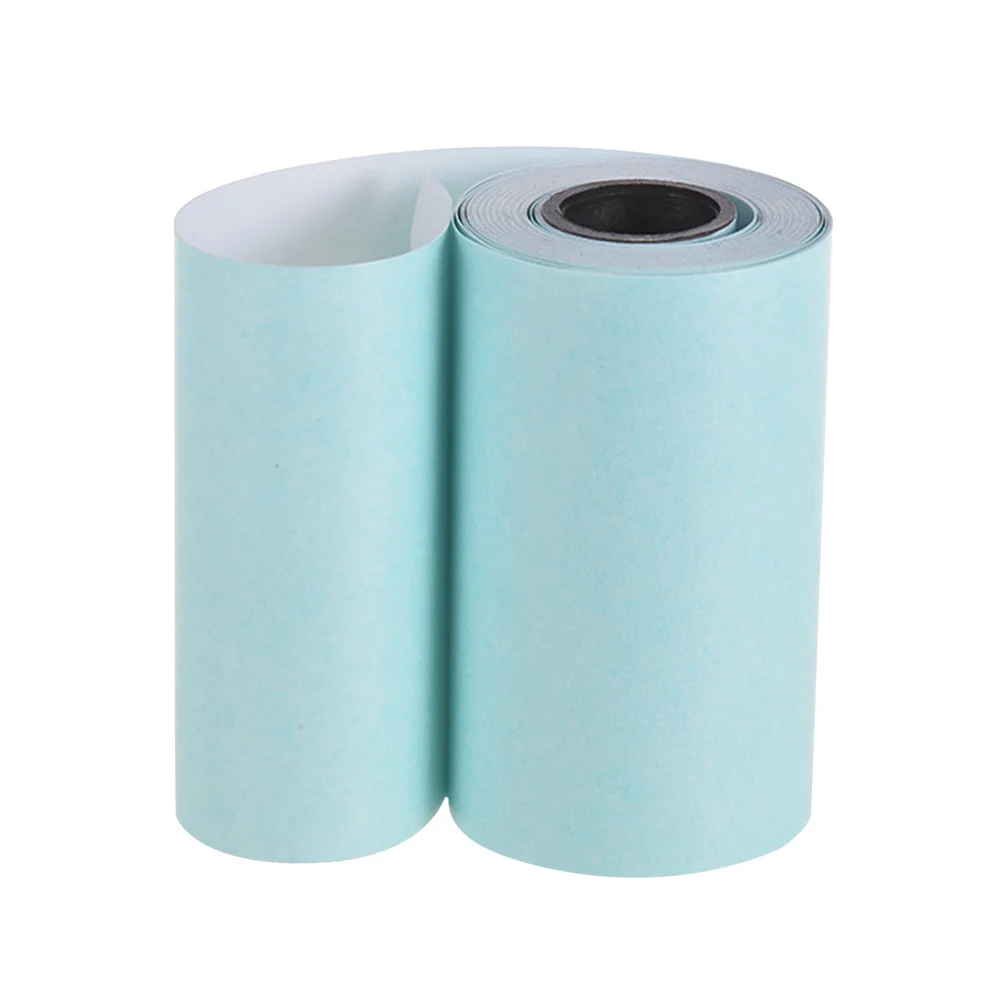 3 Rolls Printable Sticker Paper Roll Direct Thermal Paper Self-adhesive 57*30mm for PeriPage A6 Thermal Printer PAPERANG P1/P2