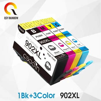 

CMYK SUPPPLIES 4 Pack replacement for HP 902 902XL 906XL Ink Cartridges for OfficeJe 6968 6978 6970 6975 6951 6954 Printer