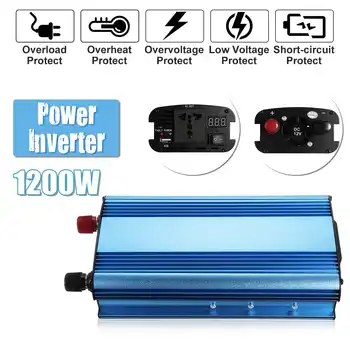 

KROAK DC 48V/60V to AC 220V Solar Power Inverter 4000W Modified Sine Wave Converter for car truck
