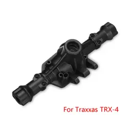 Сталь Сплав скорость Картер задней оси прочность Асса для Traxxas для TRX-4 1/10 RC автомобиль гусеничный Грузовик Черный 12,7 см добавить больше