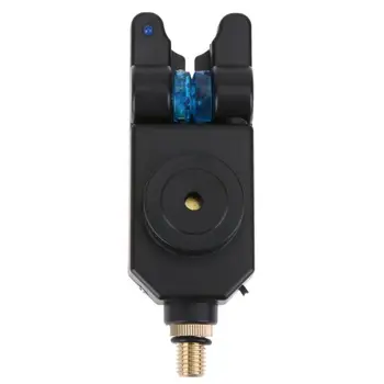 

JY 25+JYSW 5 Blue Fishing Tone Volume Alert Fishing Bite Alarm Rod Swinger