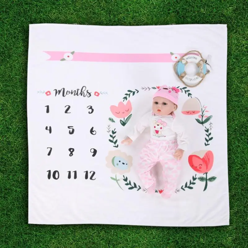 

Newborn Baby Blankets Swaddle Wrap Creative Blanket DIY Photographed Props