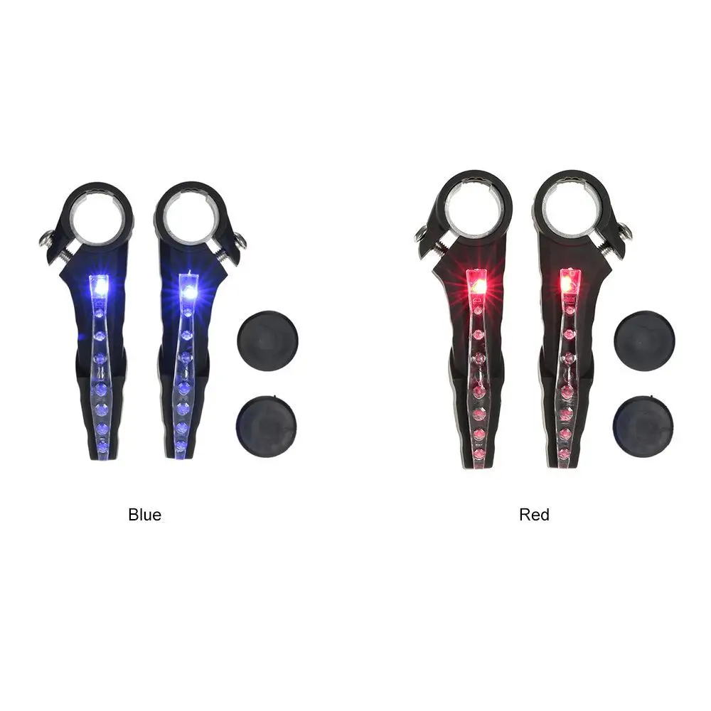 Top Weimostar Bicycle Handlebar Lamp Night Safety Warning Bicycle Front Light Turn Signal Cycling LED Light Bicycle Accessories 5