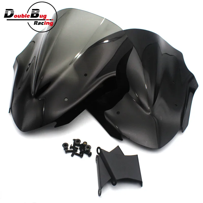 

Best Selling Motorcycle Accessories WindScreen Windshield Viser VIsor new style Fits For Street Bike Yamaha MT09 MT 09 2017 2018