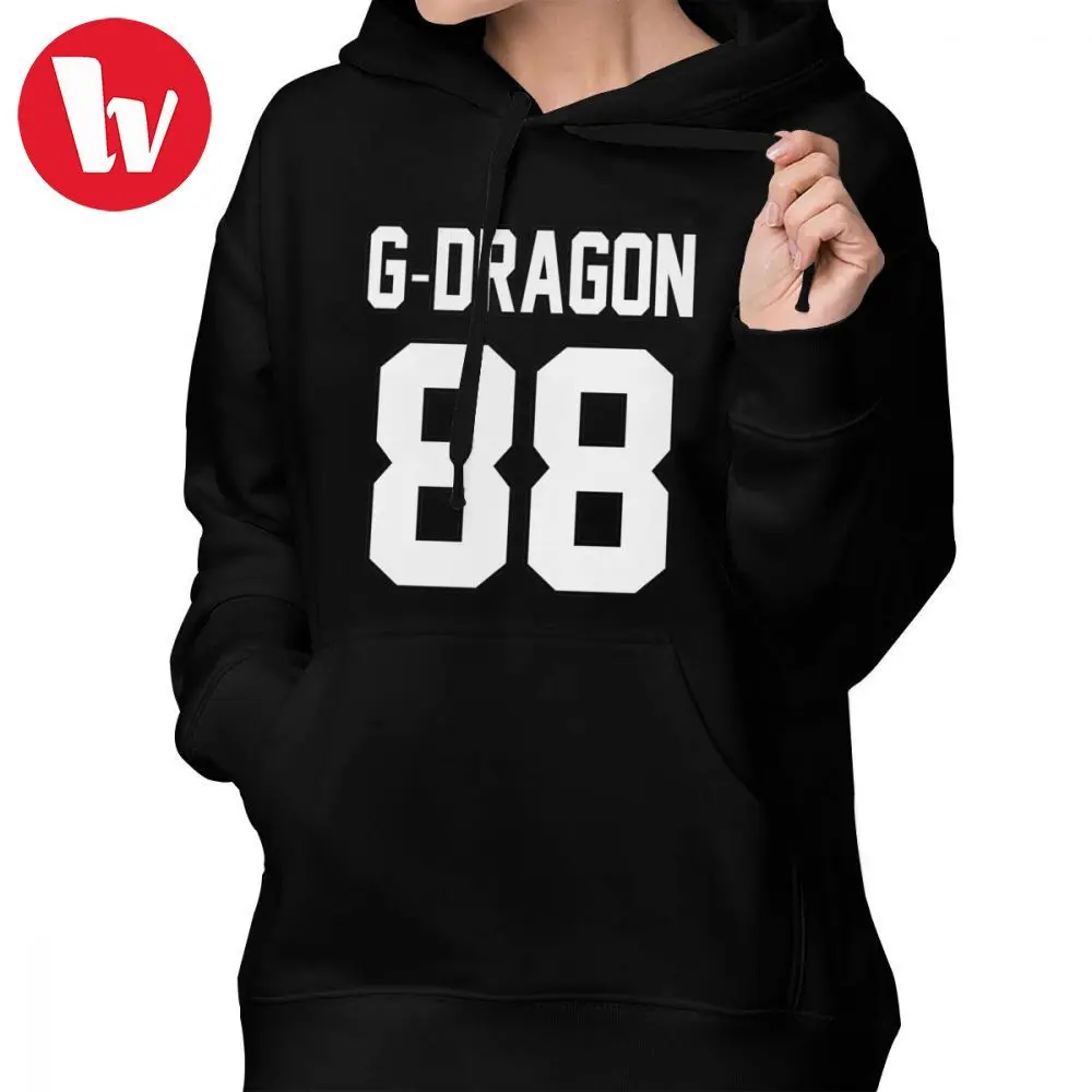 Gdragon Толстовка G-Dragon толстовки уличная XXL толстовки женские хлопковые с длинным рукавом темно-синий Kawaii пуловер толстовка с принтом