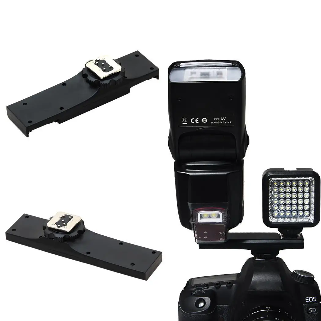 Ttl держатель фотовспышка &quotSpeedlite&quot Кронштейн черный сплиттер для повседневной