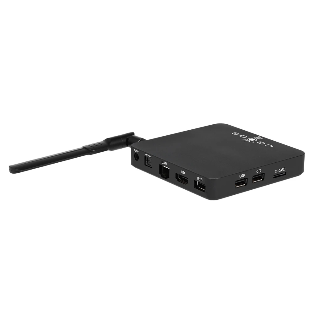 ТВ приставка UGOOS AM3 AM6 Android Amlogic S912 UHD 4K HDR 2 ГБ/16 ГБ 4G и 5G Wi Fi 1000 м LAN DLNA Miracast HD