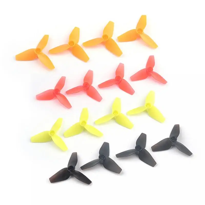 

40mm Three-Bladed Propeller 3 Leaf Blade 1.0mm Shaft Aperture 0603/0703 Borstelloze Motoren