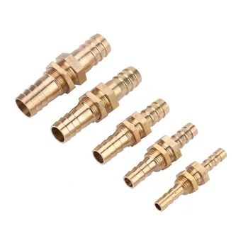 

2 Pcs Hose Barb Brass Bulkhead Pipe Fitting Coupler Connector Adapter High Quality Hot 2019 Hot