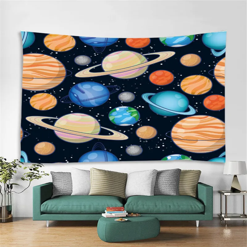 Настенный Гобелен 230x180 см с цифровой печатью пляжный ковер для йоги изображением