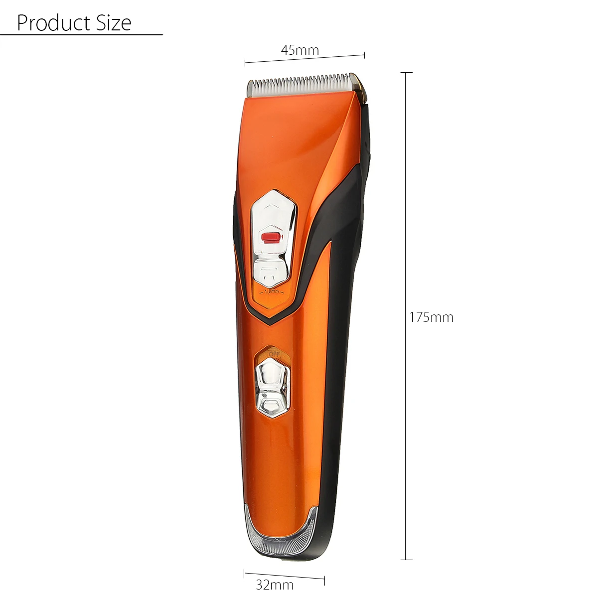 Kemei KM-313 Professional Rechargeable Hair Trimmer Electric Cordless Men Hair Cutting Clipper Haircut Machine Kit