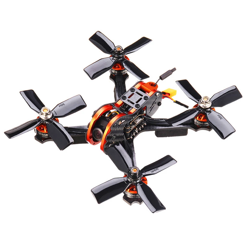 Eachine Tyro79 140 мм 3 дюйма DIY версия для FPV Гоночная рама RC Дрон Квадрокоптер F4 OSD 20A BLHeli_S 40CH 200mW 700TVL игрушки