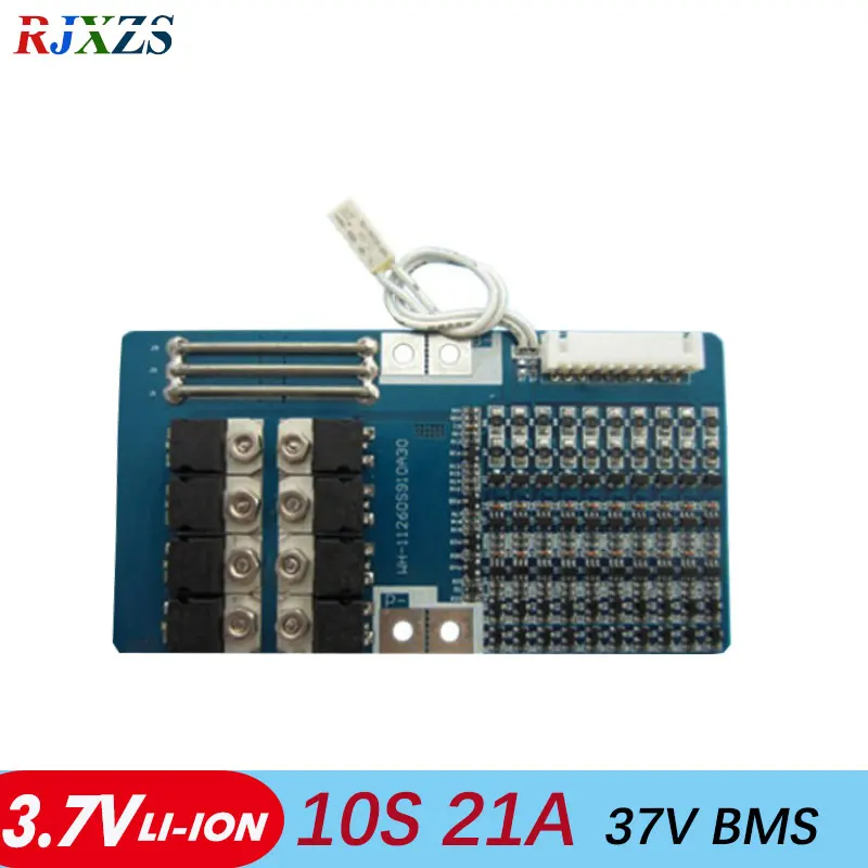 10S 21A 42V 37V li-Ion BMS PCM Защитная плата аккумулятора bms pcm с балансировкой для
