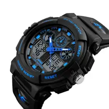 SKMEI New S Shock Men Sports Watches Big Dial Quartz Digital Watch For Men Luxury Brand LED Military Waterproof Men Wristwatches SKMEI New S Shock Men Sports Watches Big Dial Quartz Digital Watch For Men Luxury Brand LED Military Waterproof Men Wristwatches