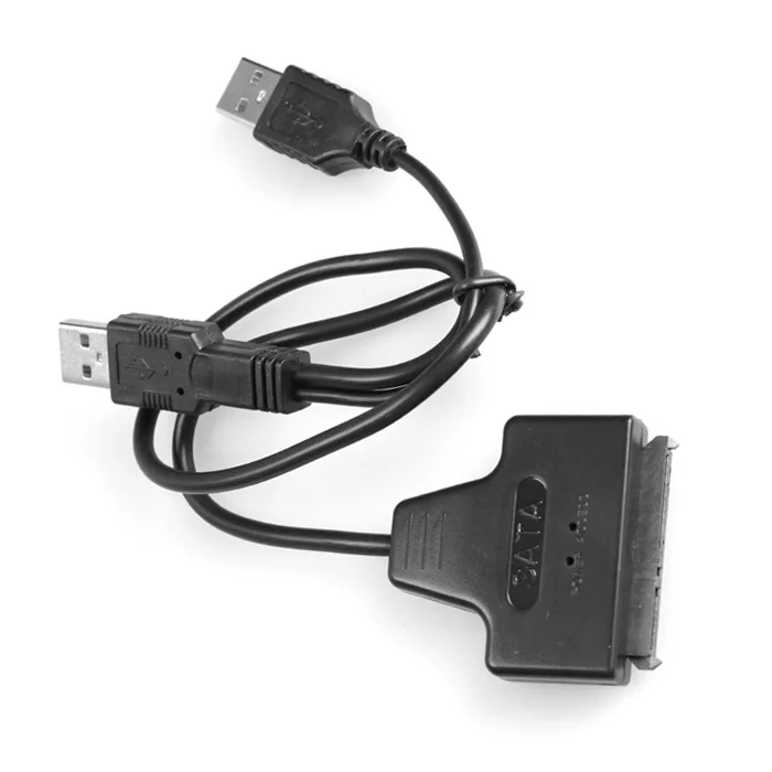 Кабель адаптер USB 2 0 для SATA 7 + 15 Pin 22Pin 5 дюймового жесткого диска IJS998| |