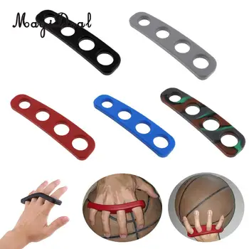 

Silicone Basketball Ball Shooting Trainer Dribbling Shot Training Aid Team Sports Accessories for Adult Man Teens 5 Colors M L