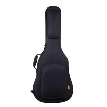 

Thickened Guitar Bag Thickened Acoustic Guitar Bag Sponge Guitar Shoulder Backpack 39 40 41 Inch Black