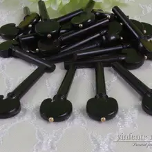 4 набора(16 шт.) 4/4 Скрипка peg натуральный Эбеновое дерево латунь точка полный размер скрипки аксессуары