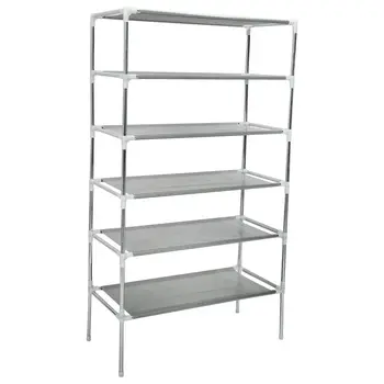 

6 Layers removable door shoe storage cabinet shelf DIY shoes storage