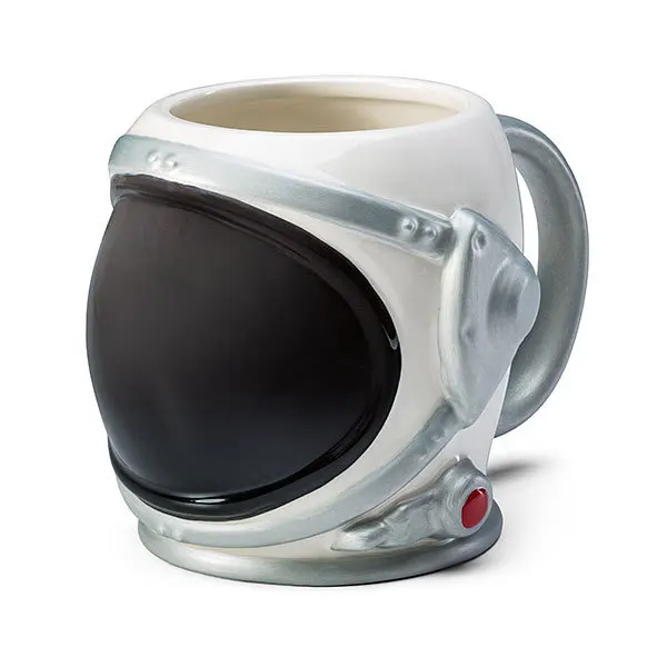

New Pattern Cool Ceramics Lovers Cup Breakfast Cup Milk Coffee Cup Astronaut Helmet Cup Gift For Friend
