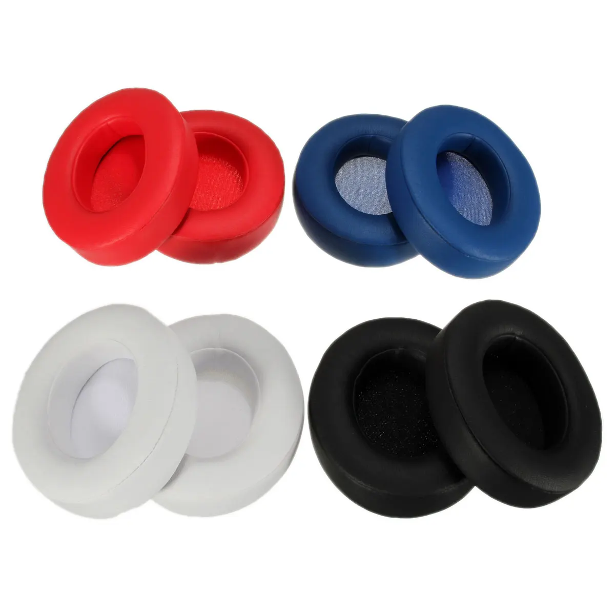 

2 Pcs Replacement Ear Pad Ears Cup Cushion Earpads Repair Parts for Beats Studio 2.0 Wireless Headphones