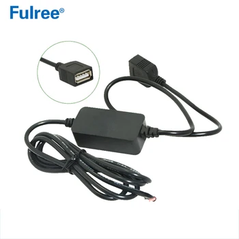 

DC-DC Step Down Buck Converter 12V 24V to 5V Car Mini Micro USB Mobile Phone Charger Low Voltage Protection Protect Battery