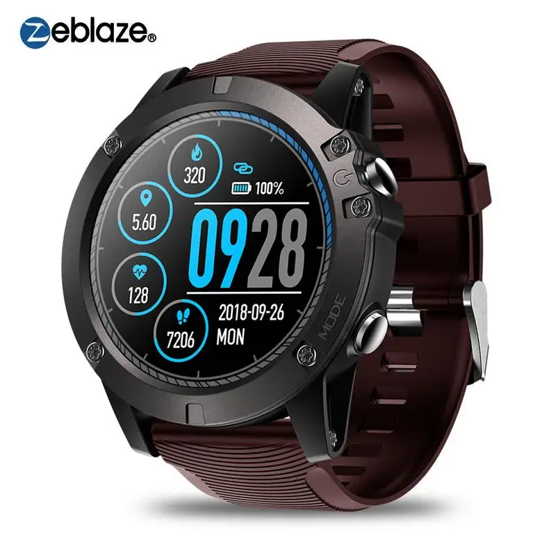 

Zeblaze VIBE 3 PRO Smartwatch Sports Tracker for Android iPhone Bluetooth Heart Rate Detection Waterproof Smart Watch Bracelet