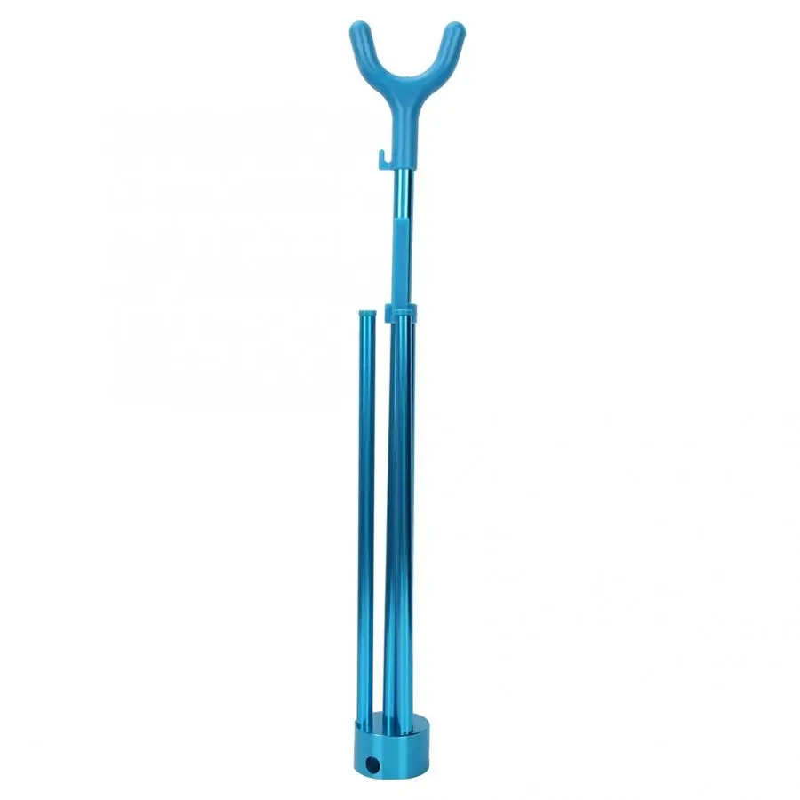 Blue Archery Bow Tripod Detachable Stand Outdoor Compound Recurve Bows Hunting Accessory Blue Archery Bow Tripod Detachable Stand Outdoor Compound Recurve Bows Hunting Accessory