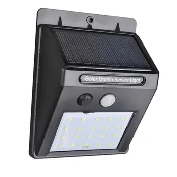 

2PCS 20 LEDs Solar Powered Light PIR Motion Sensor Wireless Solar Lamp Waterproof Outdoor Garden Yard Wall LED Light Lamps